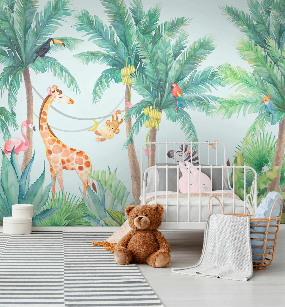 Animali tra le palme — ambiente 4