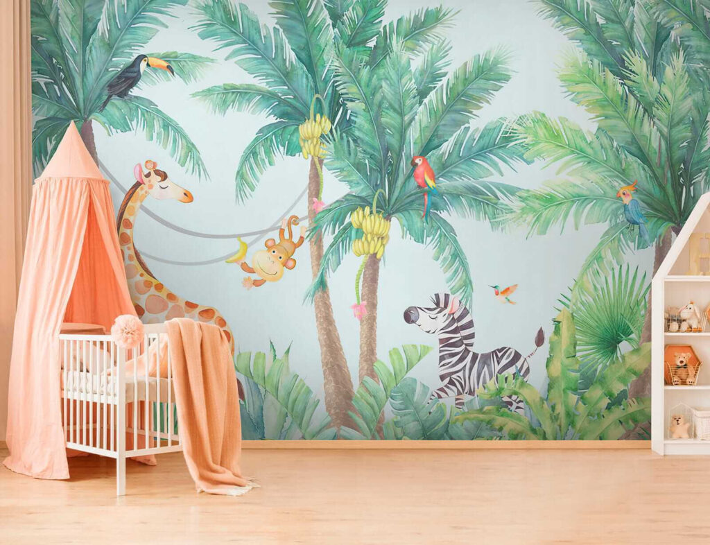 Animali tra le palme — ambiente 7