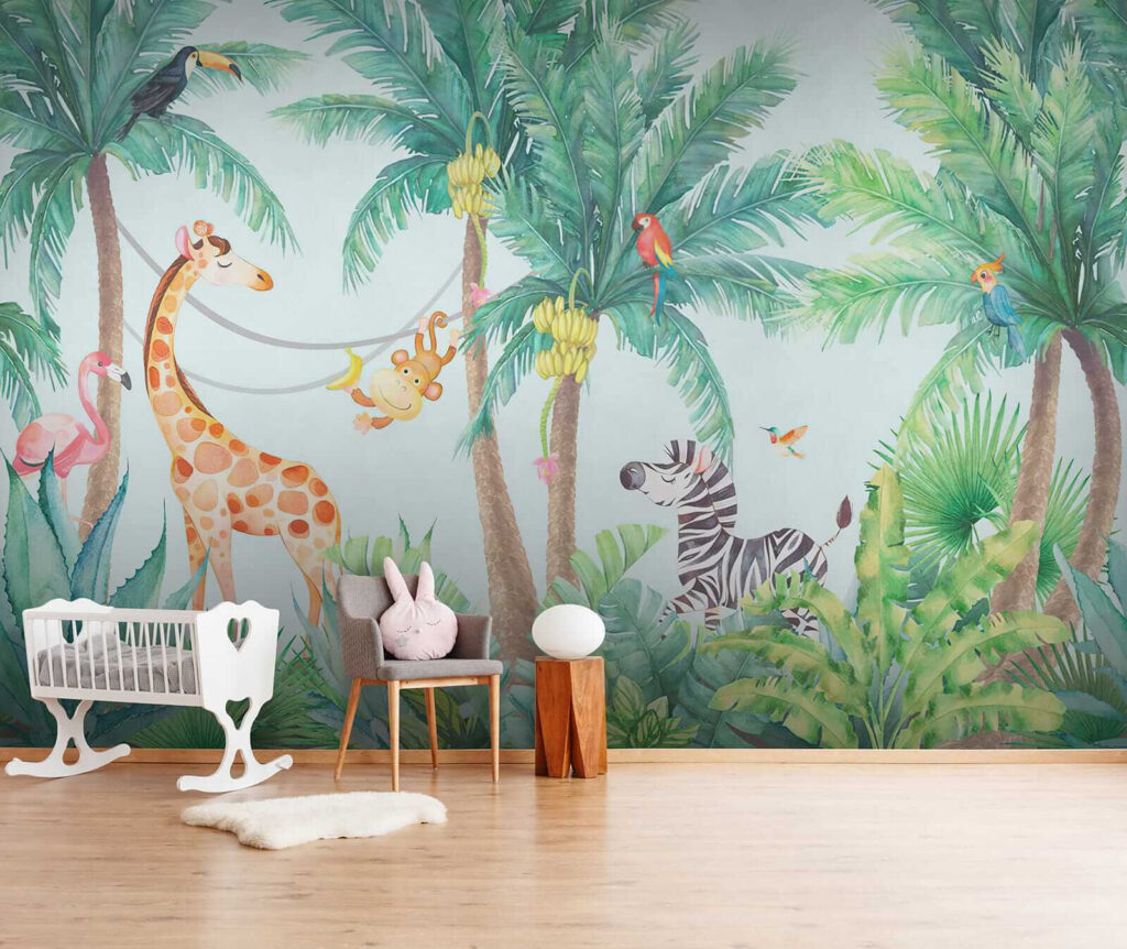 Animali tra le palme — ambiente 8