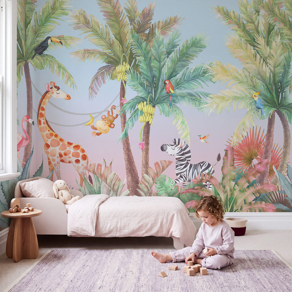 Animali tra le palme — ambiente 1
