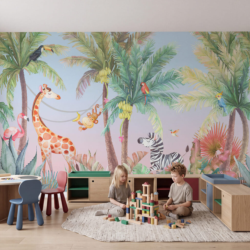 Animali tra le palme — ambiente 3