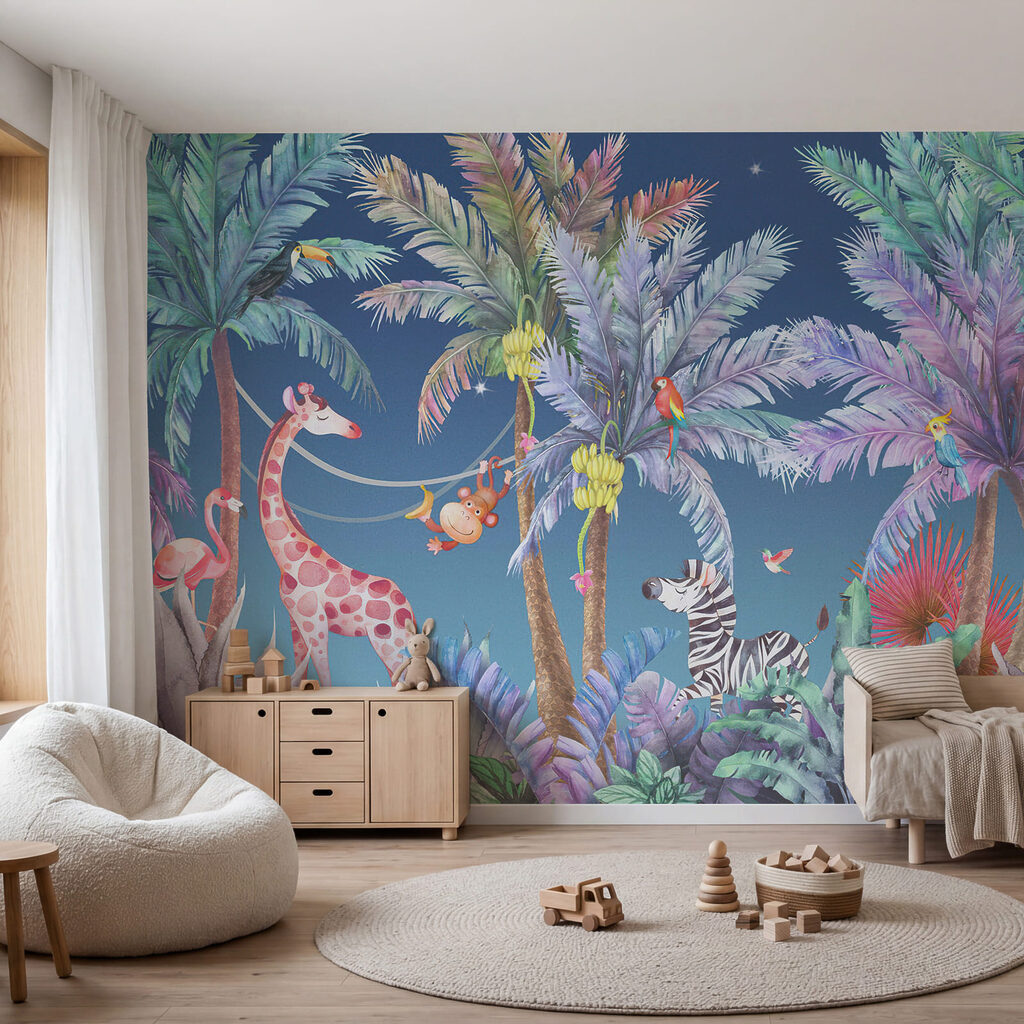Animali tra le palme — ambiente 1