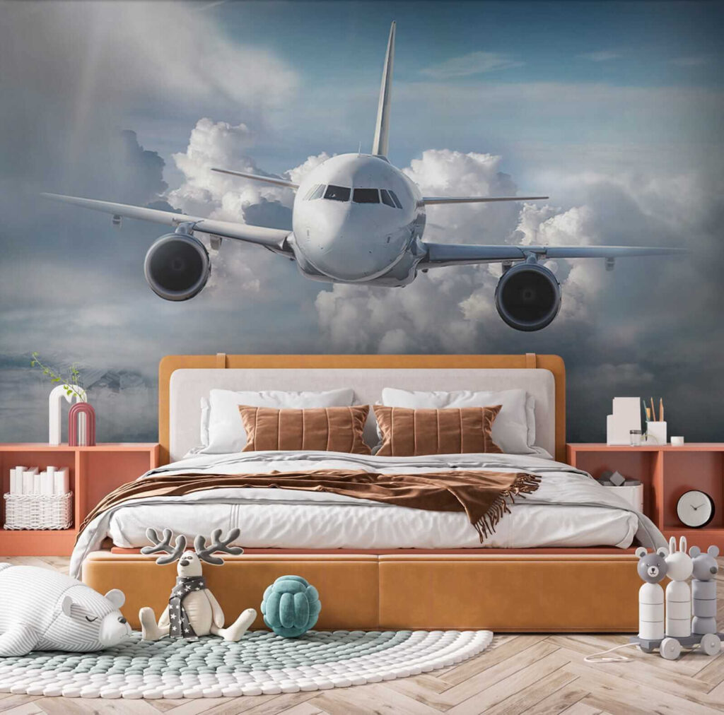Aereo sopra le nuvole — ambiente 4