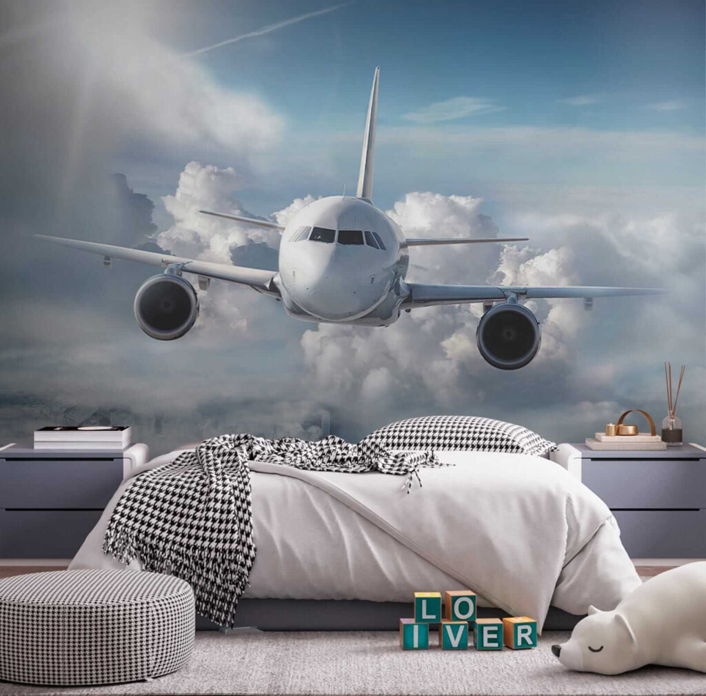 Aereo sopra le nuvole — ambiente 6