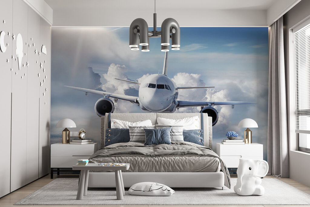 Aereo sopra le nuvole — ambiente 8