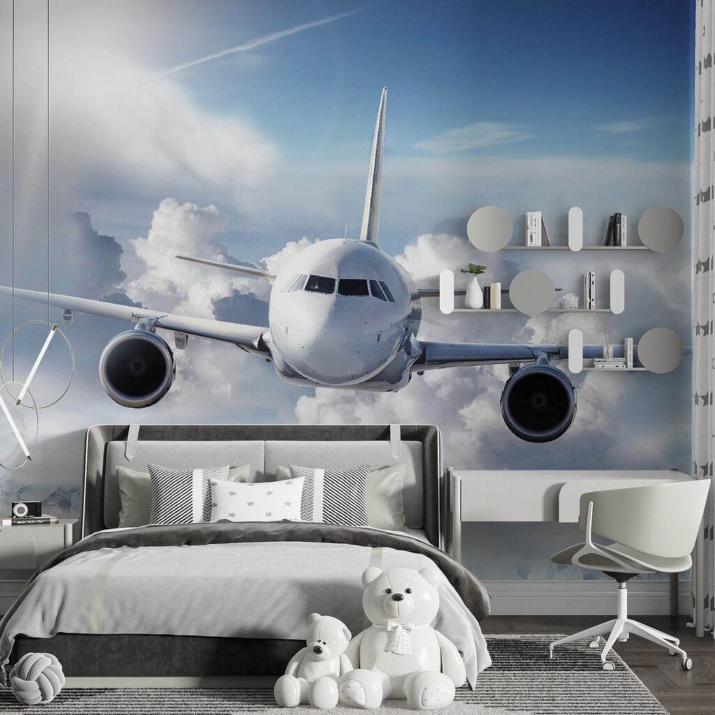 Aereo sopra le nuvole — ambiente 9
