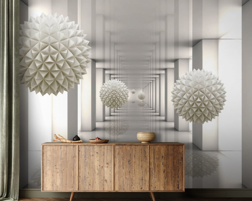 Sfere spinose nel corridoio — ambiente 2