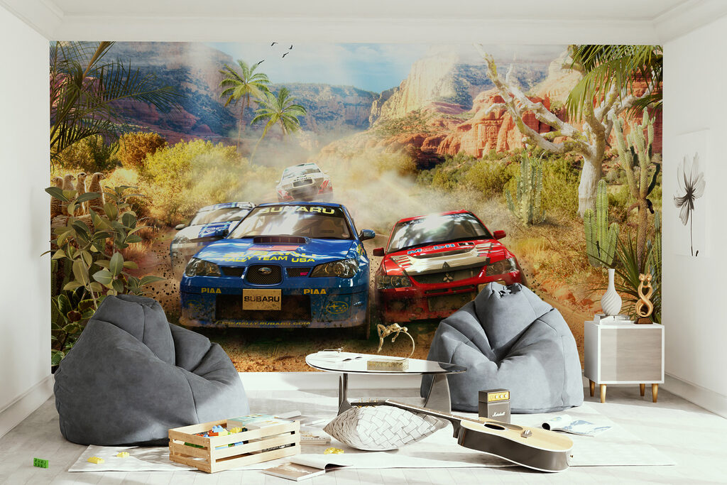 Rally sulla strada polverosa — ambiente 5