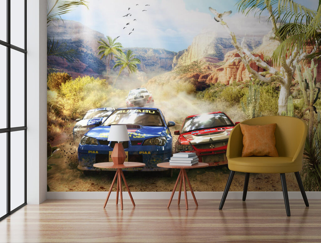 Rally sulla strada polverosa — ambiente 4