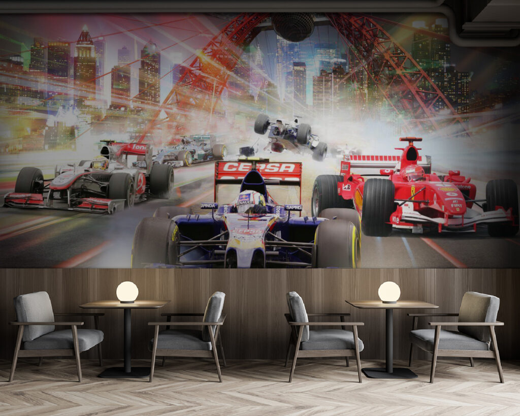 Insieme sul circuito notturno — ambiente 5