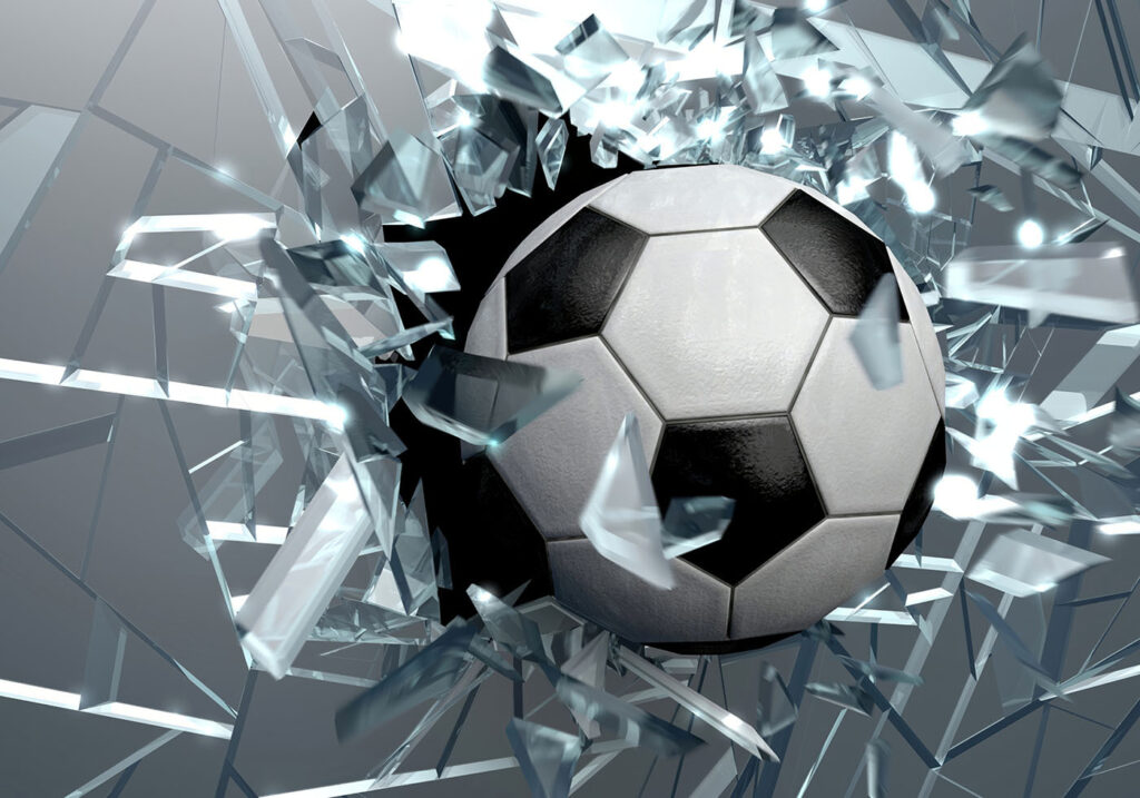 Pallone tra le schegge — design completo