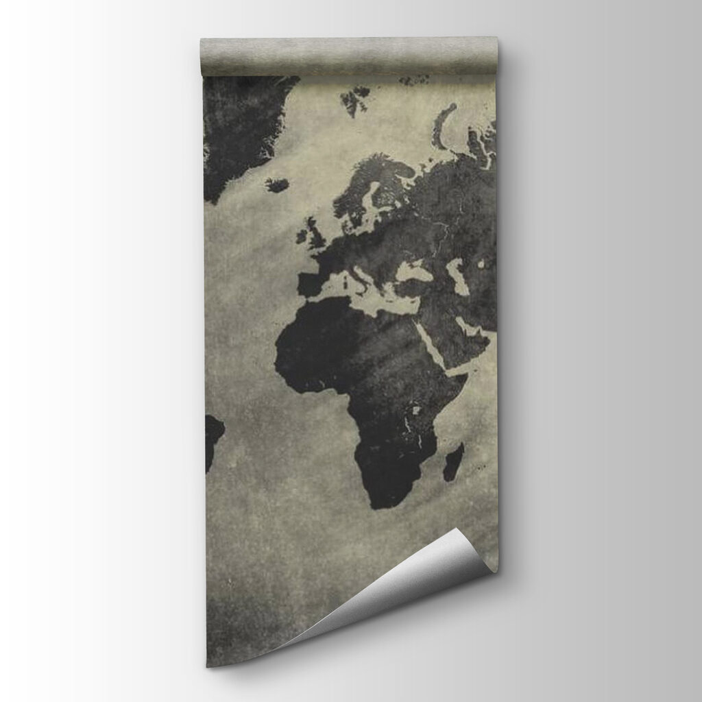 Mappa grigia del mondo — vista del prodotto