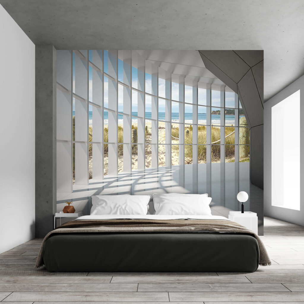 Luce tra alte finestre — ambiente 3