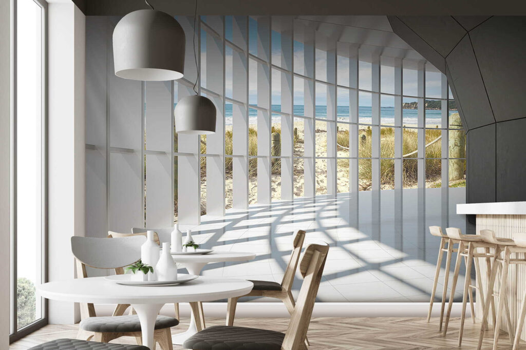 Luce tra alte finestre — ambiente 7