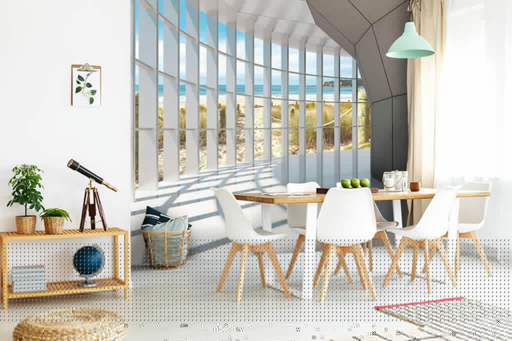 Luce tra alte finestre — ambiente 1