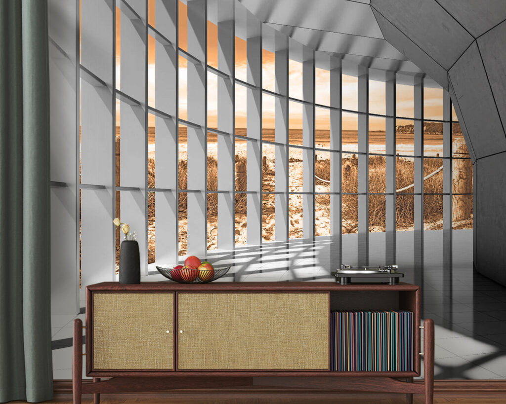 Luce tra alte finestre — ambiente 5