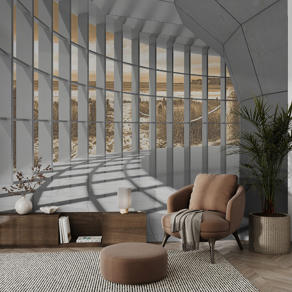 Luce tra alte finestre — ambiente 6