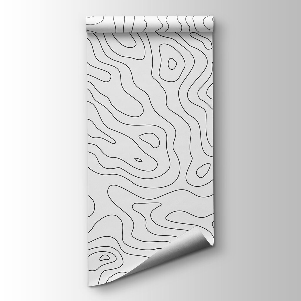 Linee di contorno ondulate — vista del prodotto