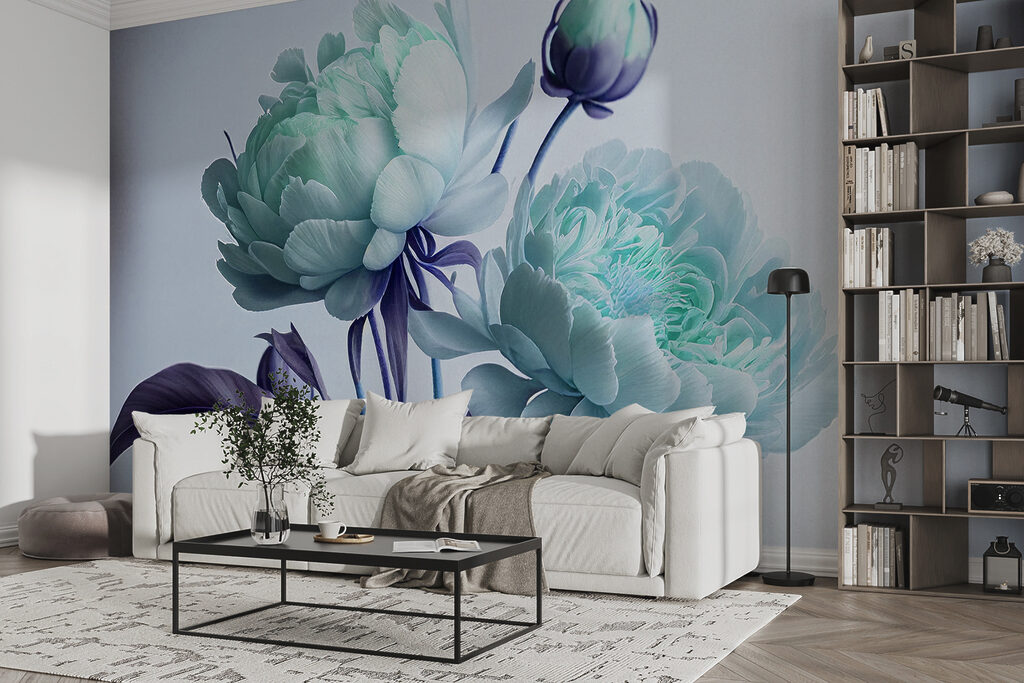 Peonie su steli — ambiente 3