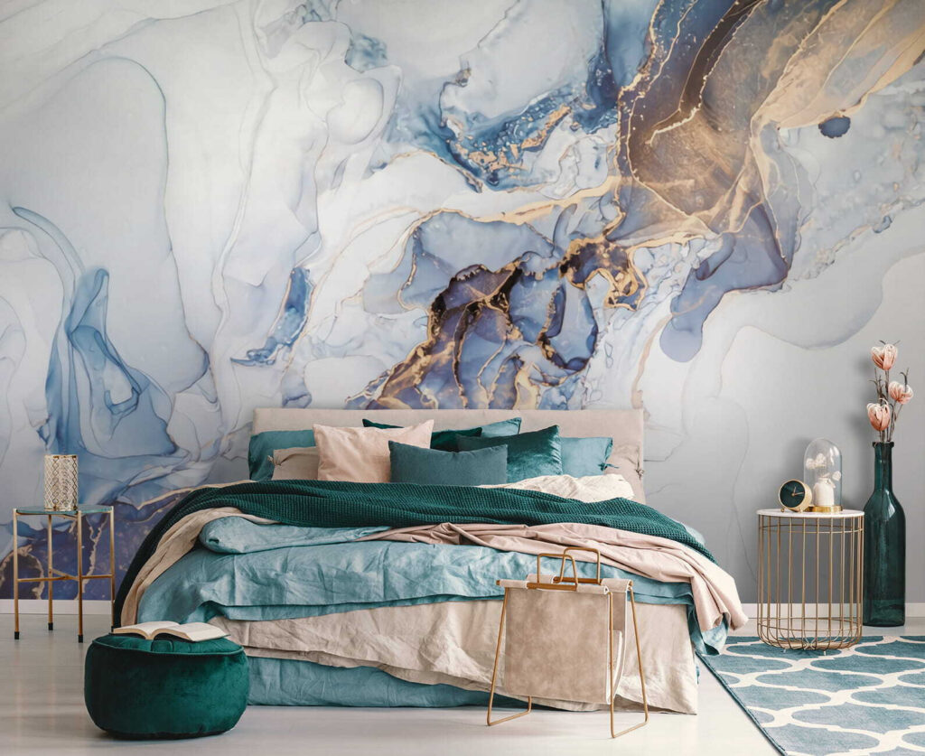 Fiume blu di venature — ambiente 2