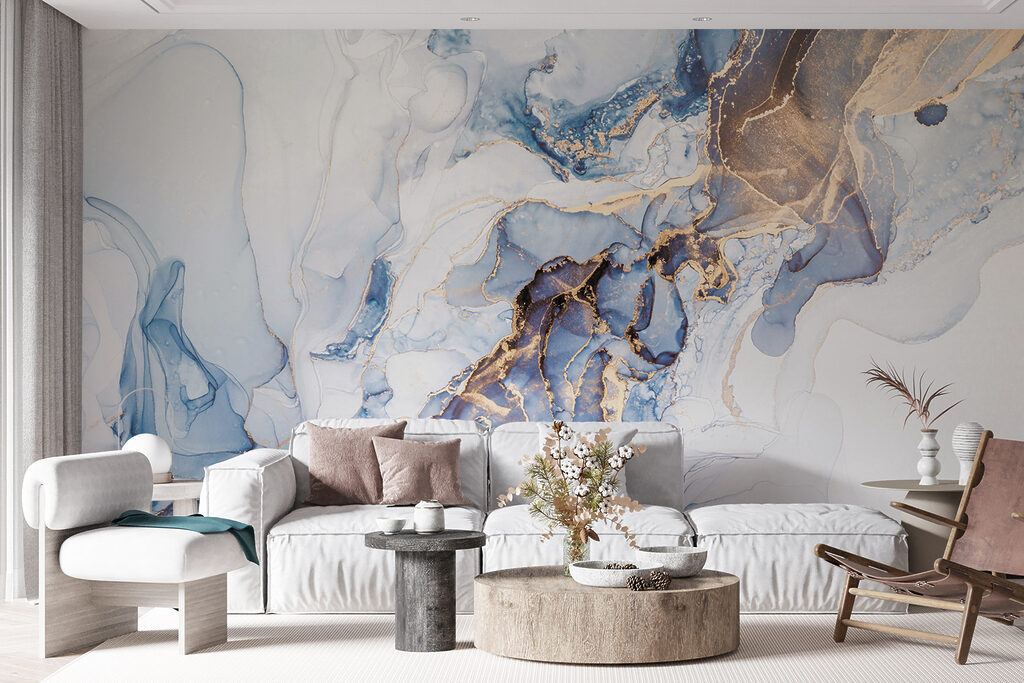 Fiume blu di venature — ambiente 6