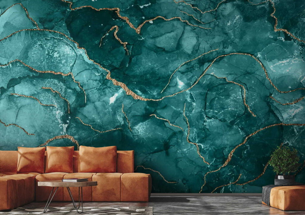 Celle turchesi venate d’oro — ambiente 2