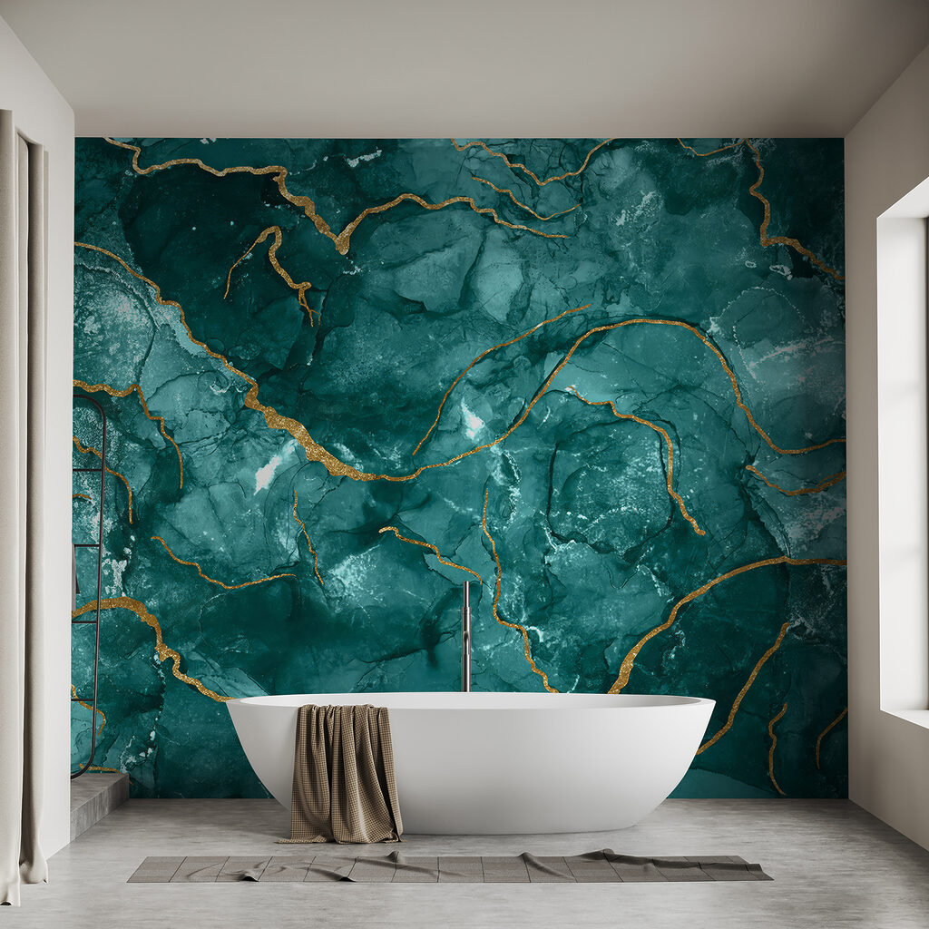 Celle turchesi venate d’oro — ambiente 7