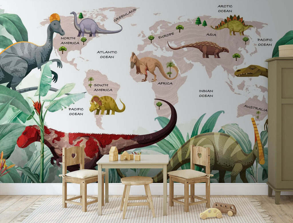 Dinosauri sulla mappa — ambiente 2