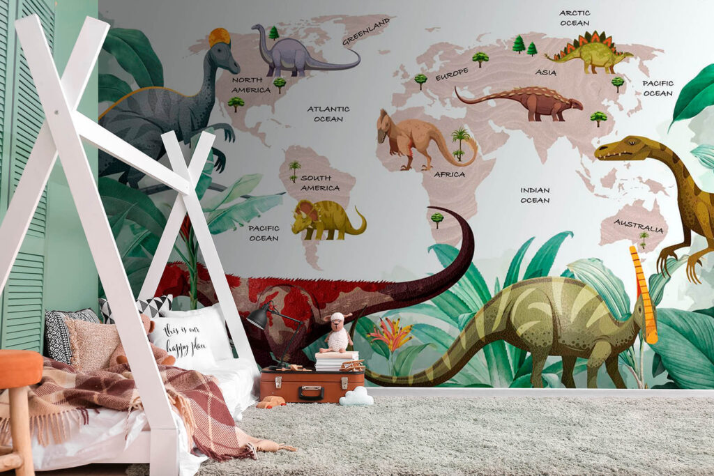 Dinosauri sulla mappa — ambiente 3