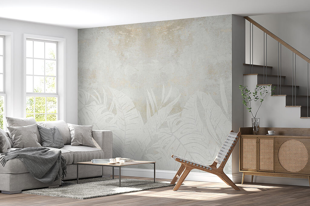 Foglie bianche in patina — ambiente 4