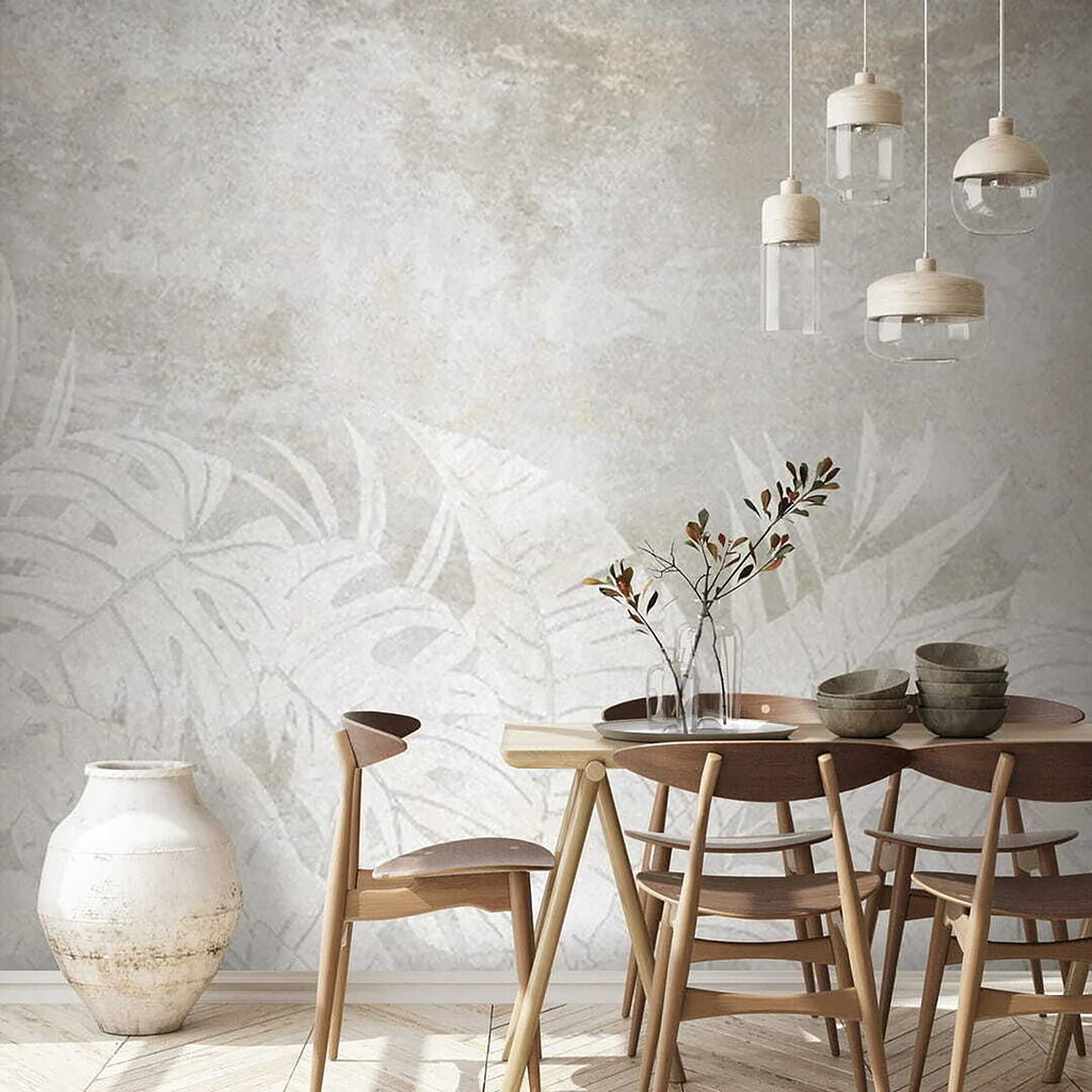Foglie bianche in patina — ambiente 5