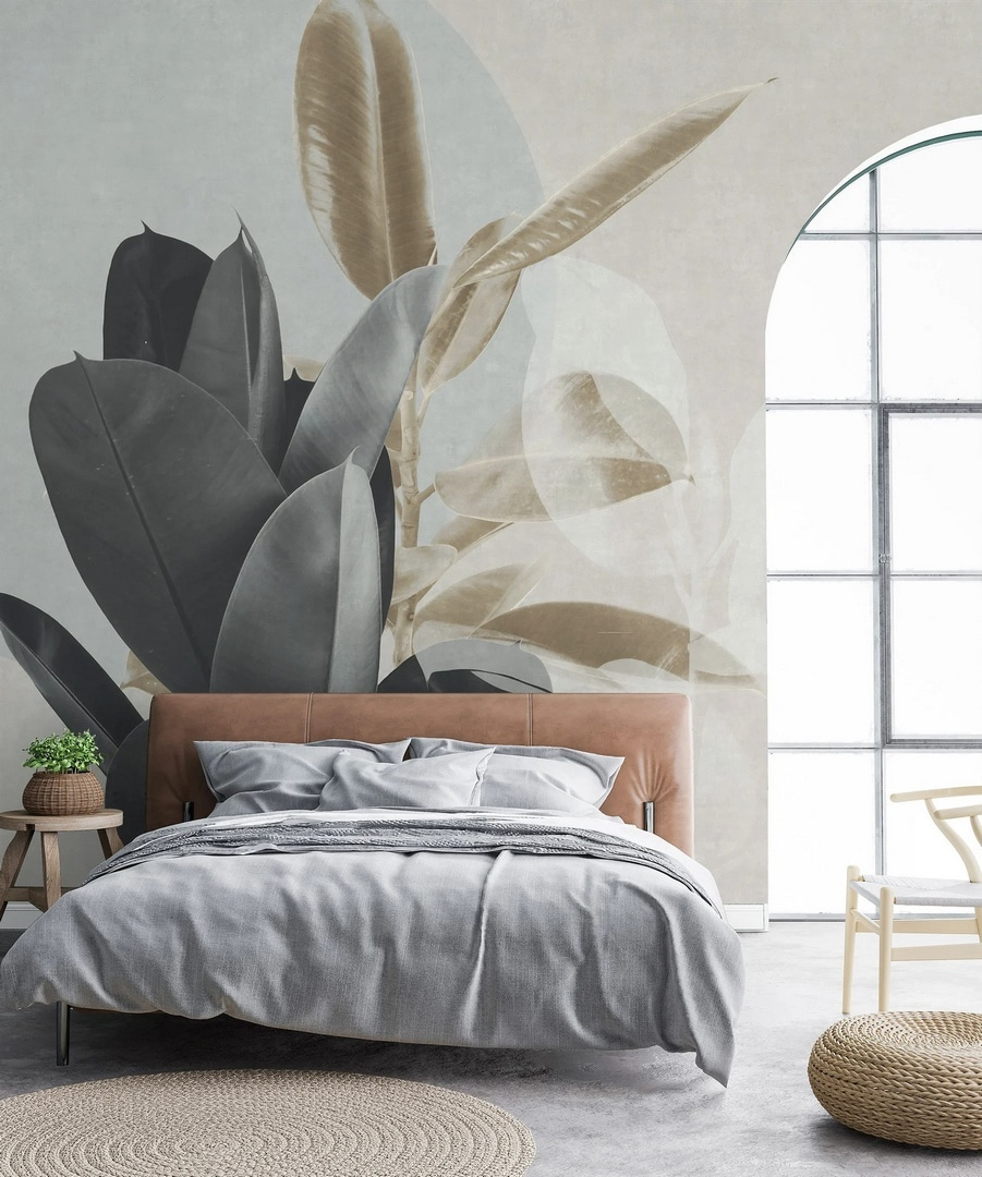 Foglie attorno al cerchio — ambiente 2