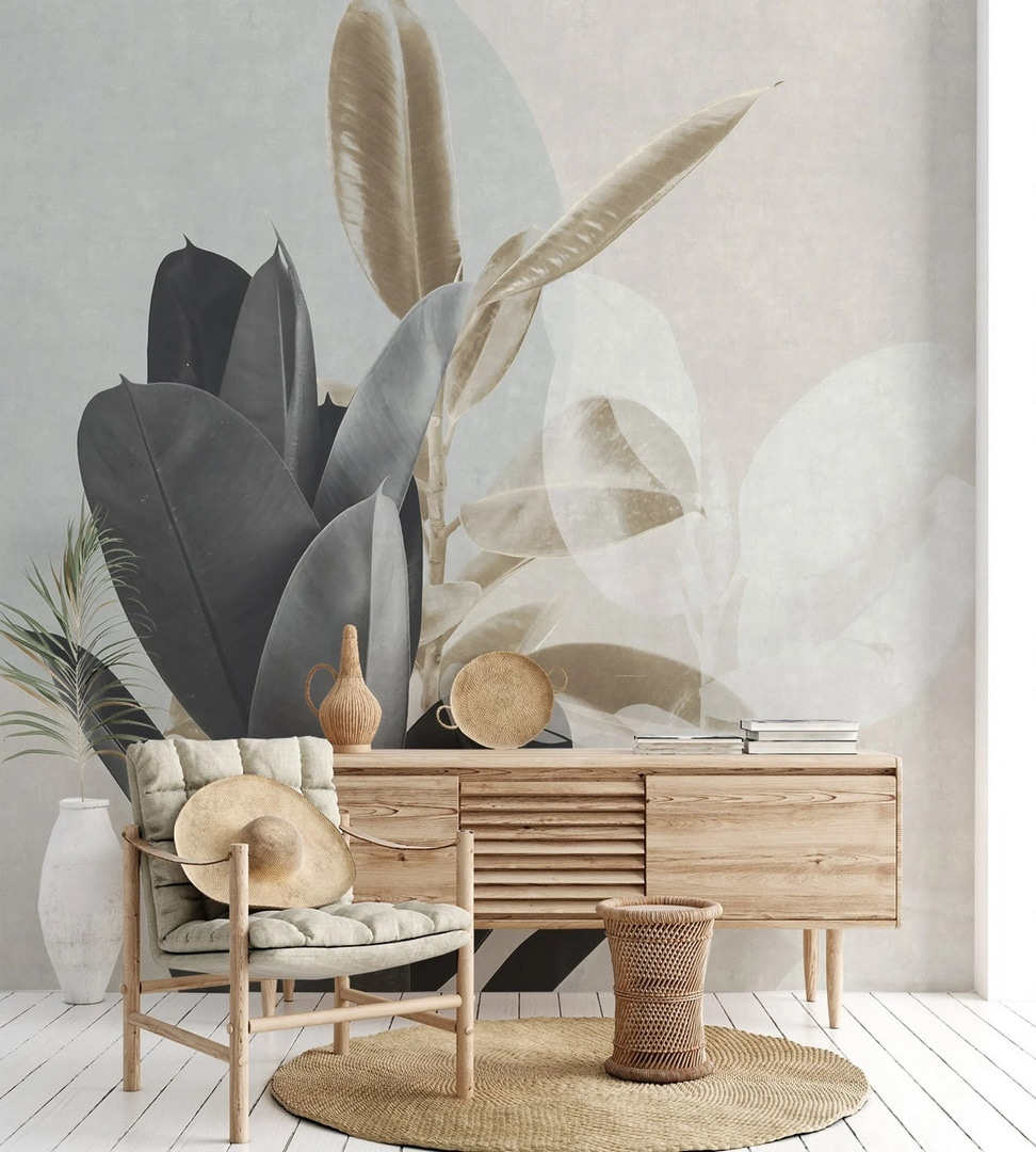 Foglie attorno al cerchio — ambiente 3