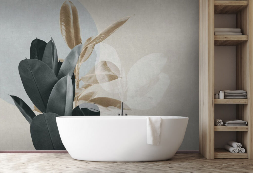 Foglie attorno al cerchio — ambiente 4