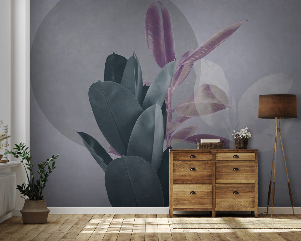 Foglie attorno al cerchio — ambiente 1