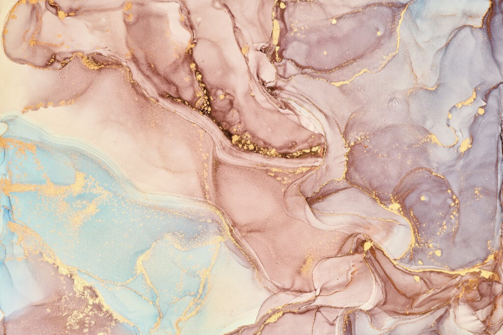 Campi di colore pastello — design completo