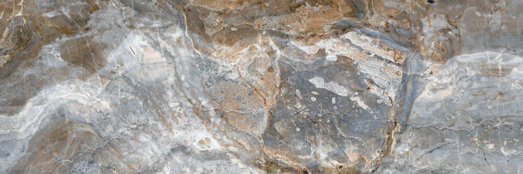 Strati rocciosi grigio sabbia — design completo