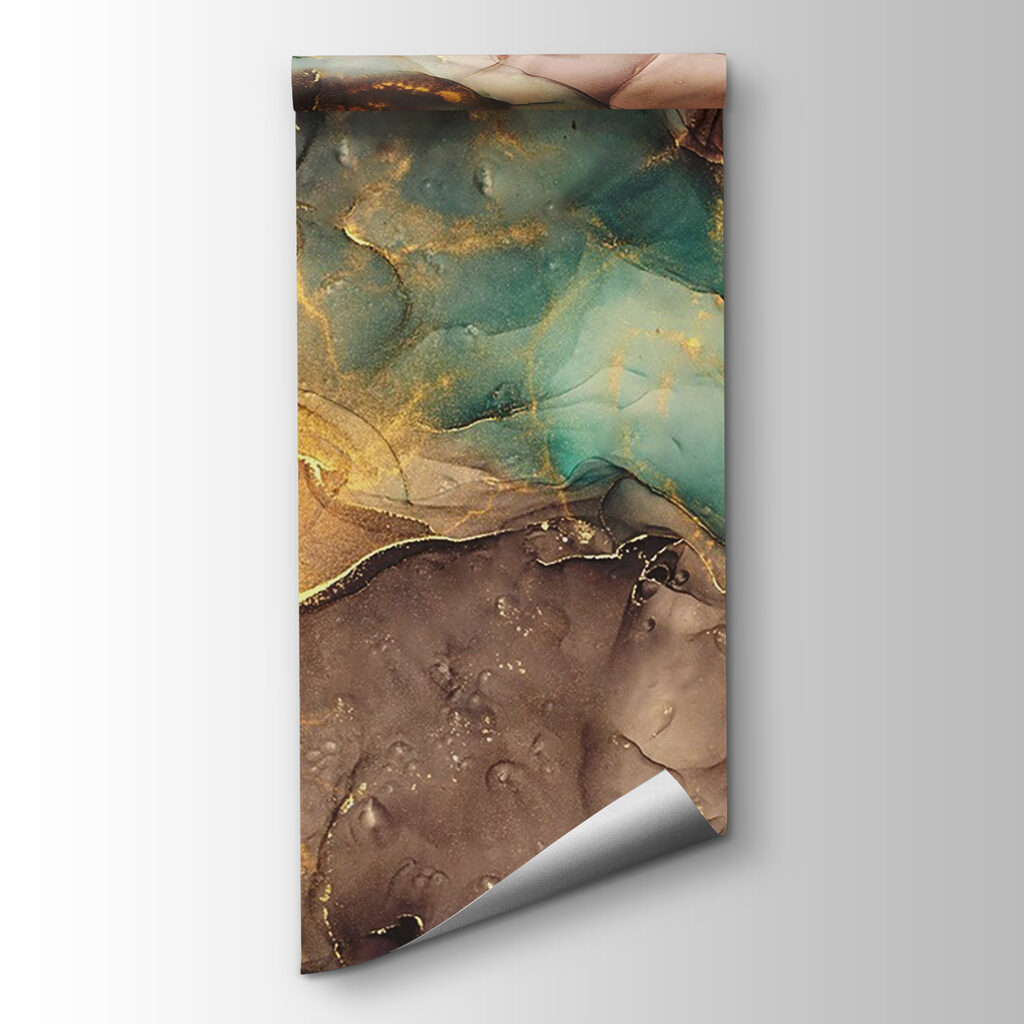 Terra con campi turchesi — vista del prodotto