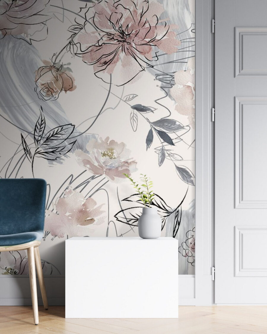 Schizzi leggeri di fiori — ambiente 2
