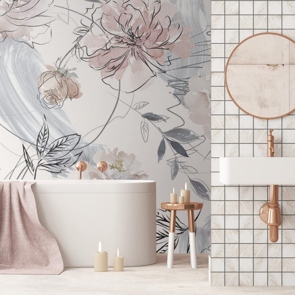 Schizzi leggeri di fiori — ambiente 1