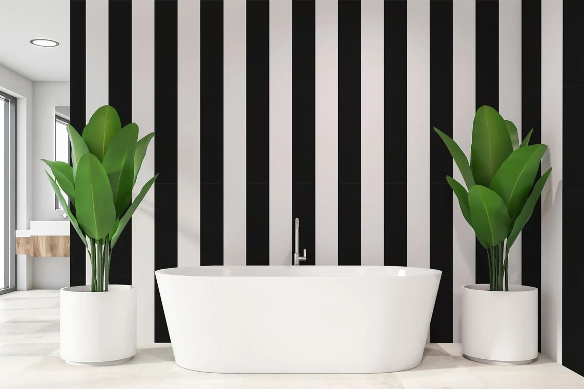 Strisce bianche e nere — ambiente 1
