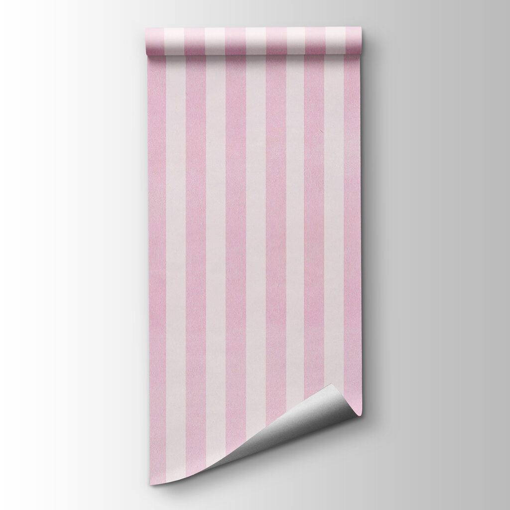 Strisce rosa su crema — vista del prodotto