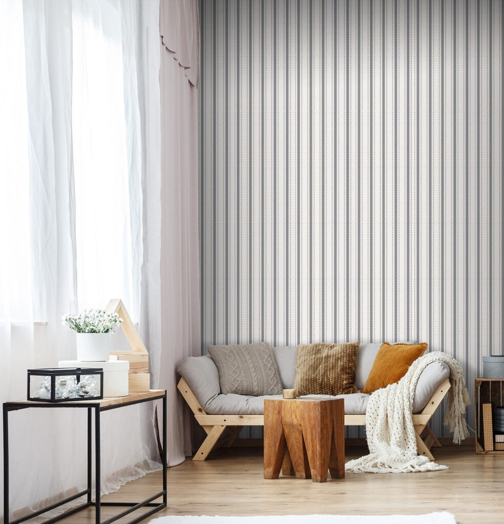 Righe bianche ondulate — ambiente 3