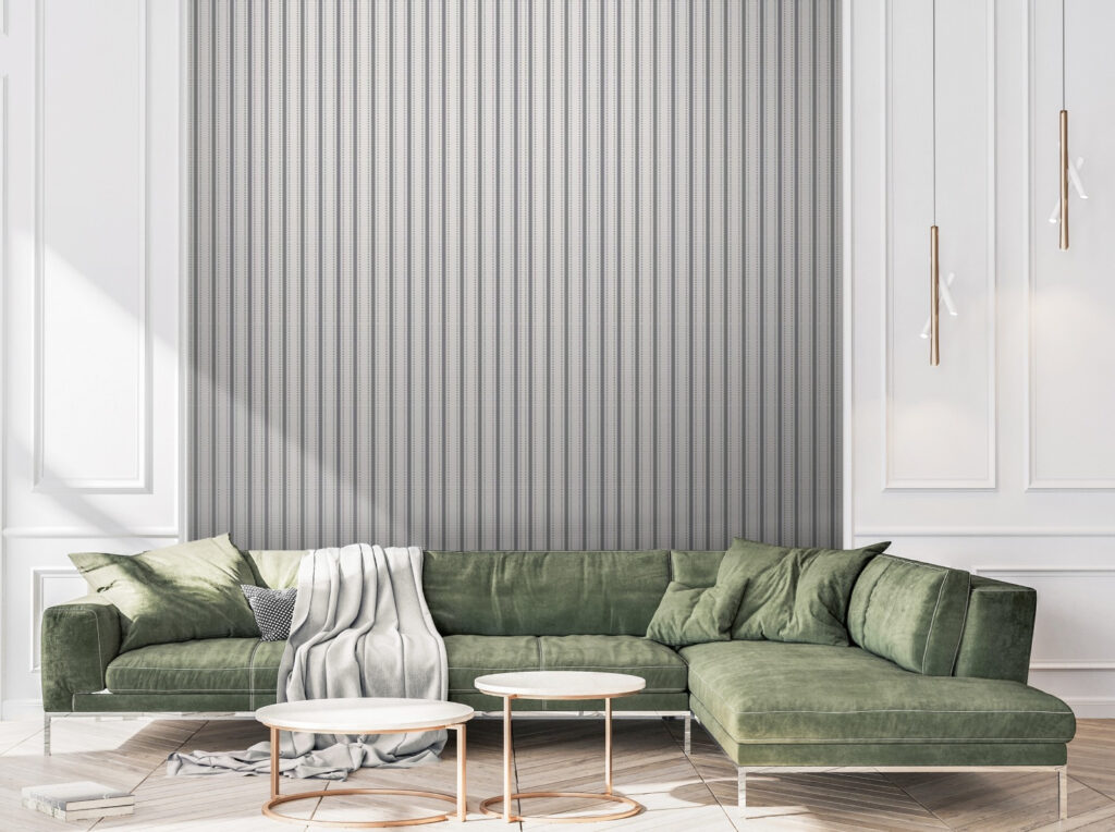 Righe bianche ondulate — ambiente 4