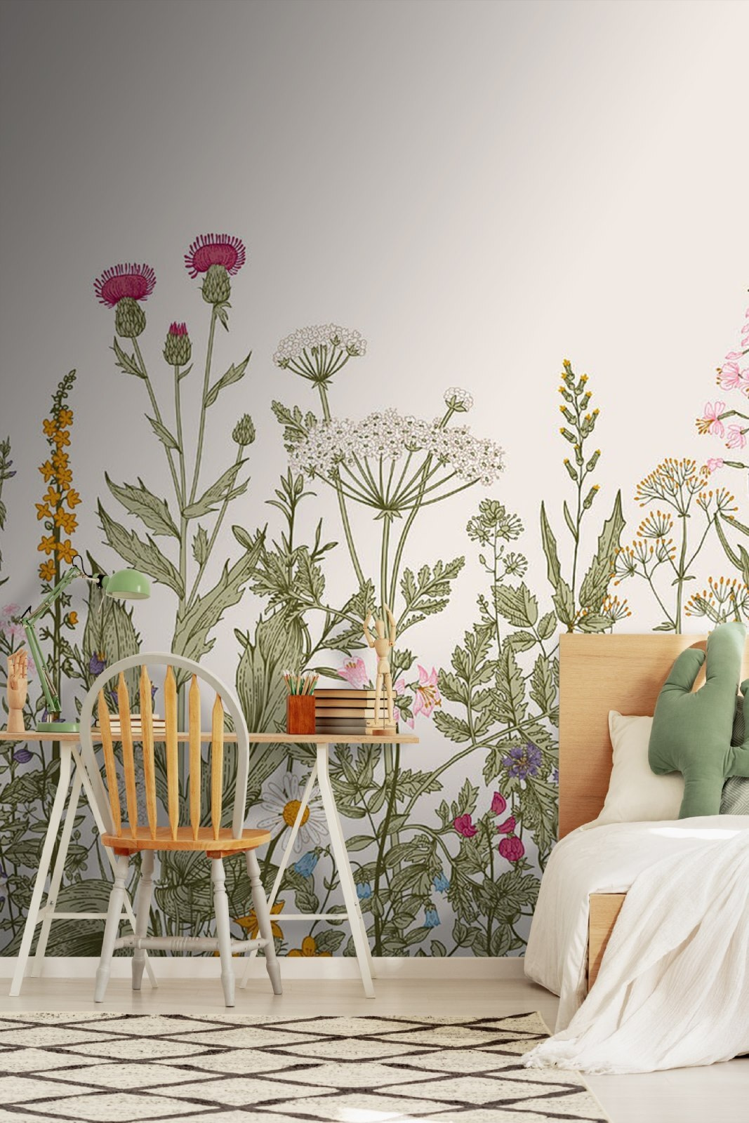 Linee botaniche in basso — ambiente 3