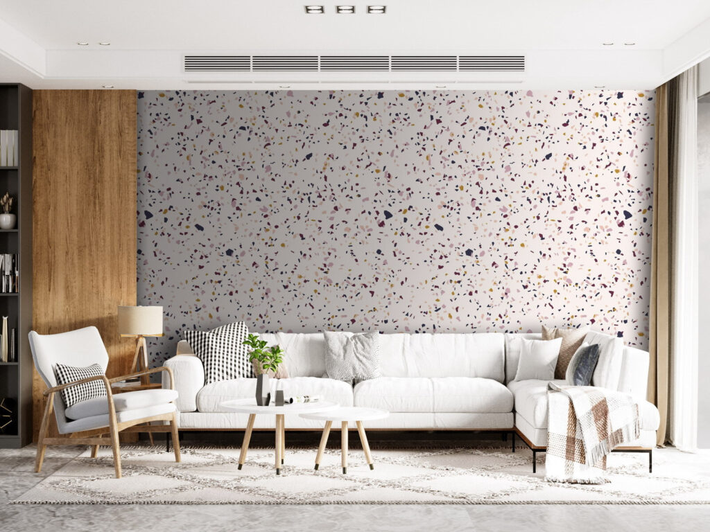 Puntini in toni pastello — ambiente 3