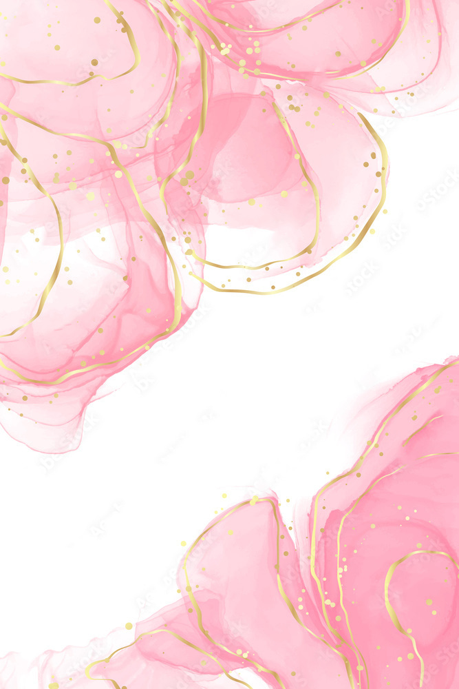 Nuvole rosa su bianco — design completo