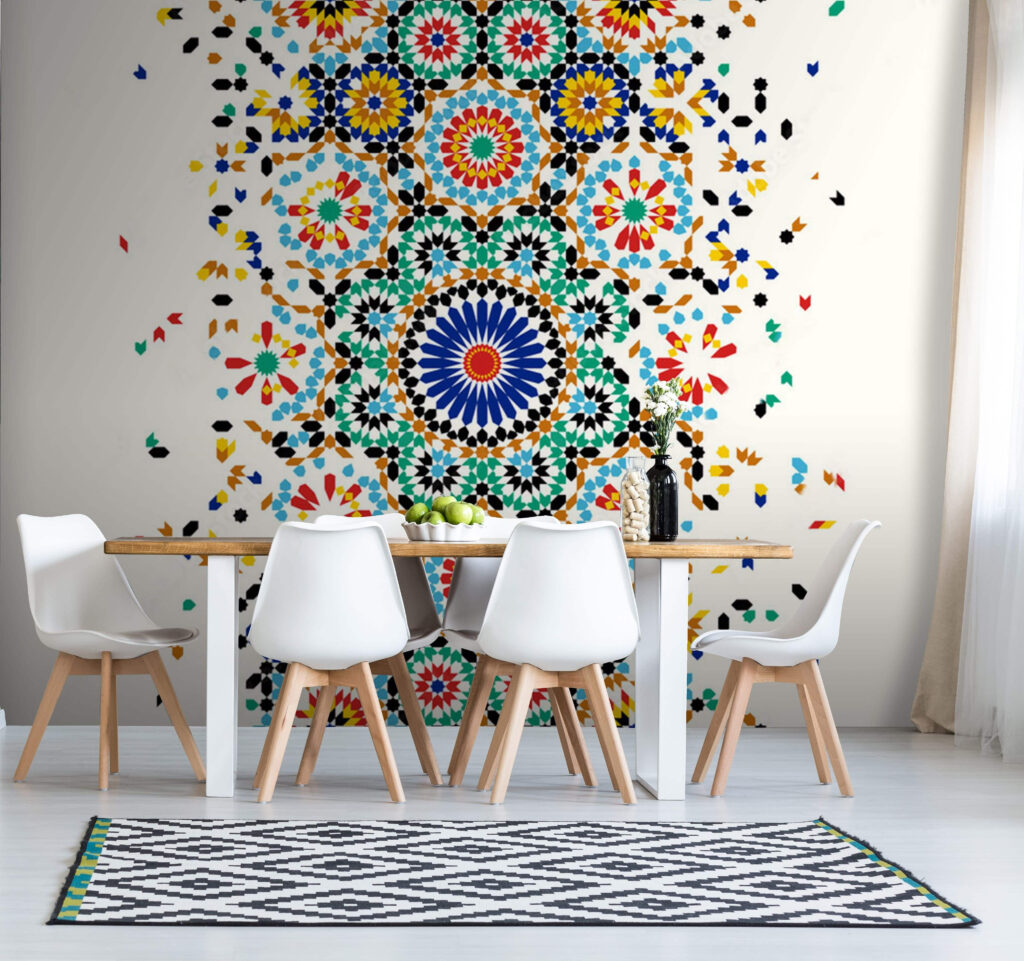 Rosette colorate — ambiente 3