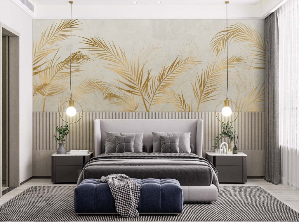 Foglie di palma dorate — ambiente 2