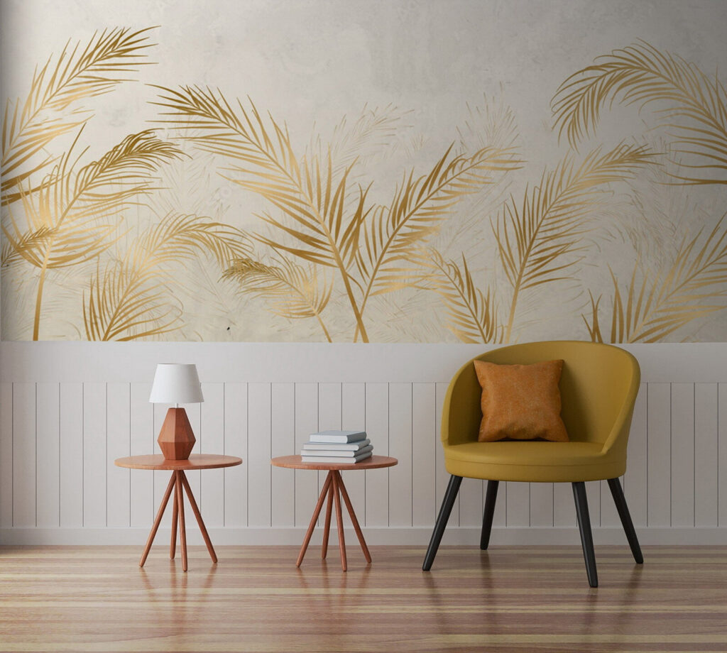 Foglie di palma dorate — ambiente 1